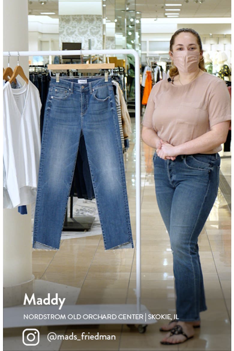 Monroe High Waist Slim Cigarette Jeans video