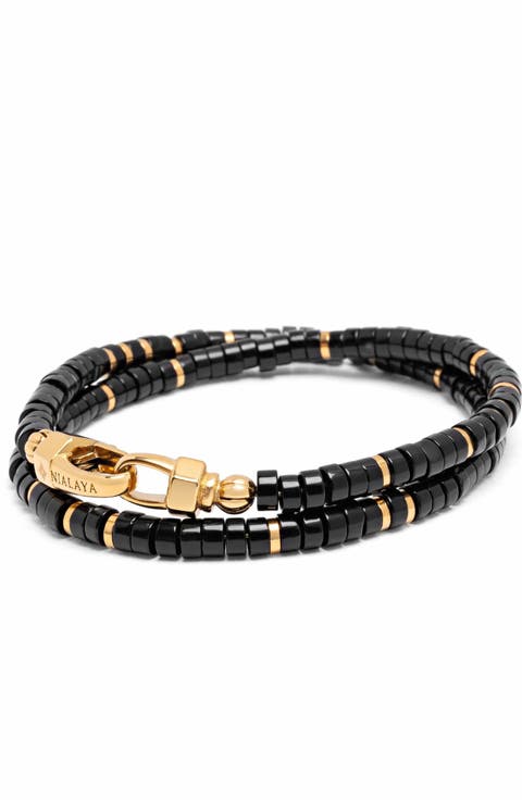 Heishi Wrap Bracelet