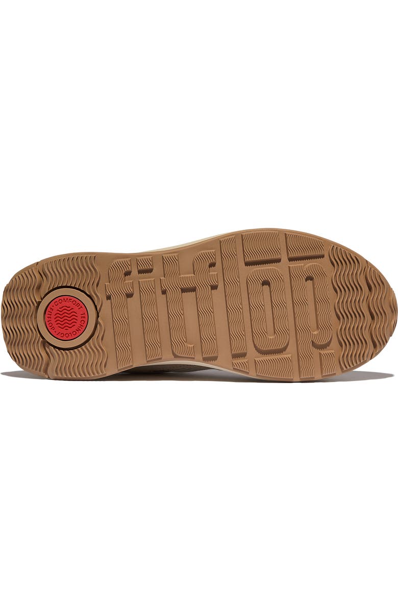 FitFlop F-Mode Flow Platform Sneaker, Alternate, color, Stone Beige/ Paris Beige