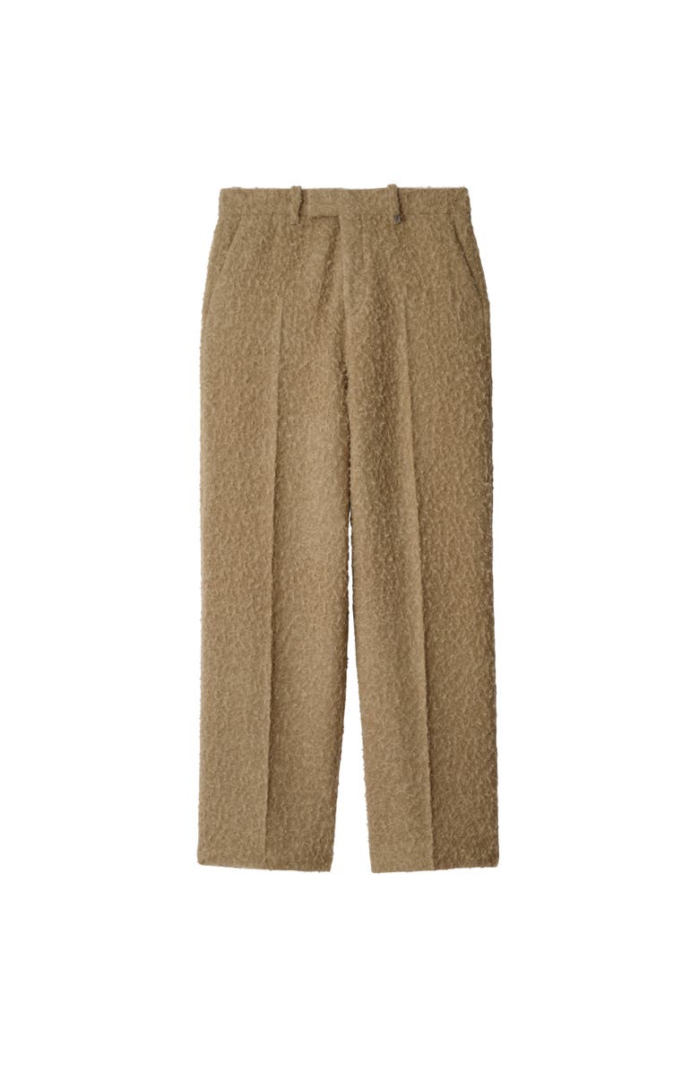 Burberry Linen Wool Blend Tailored Trousers, Alternate, color, 