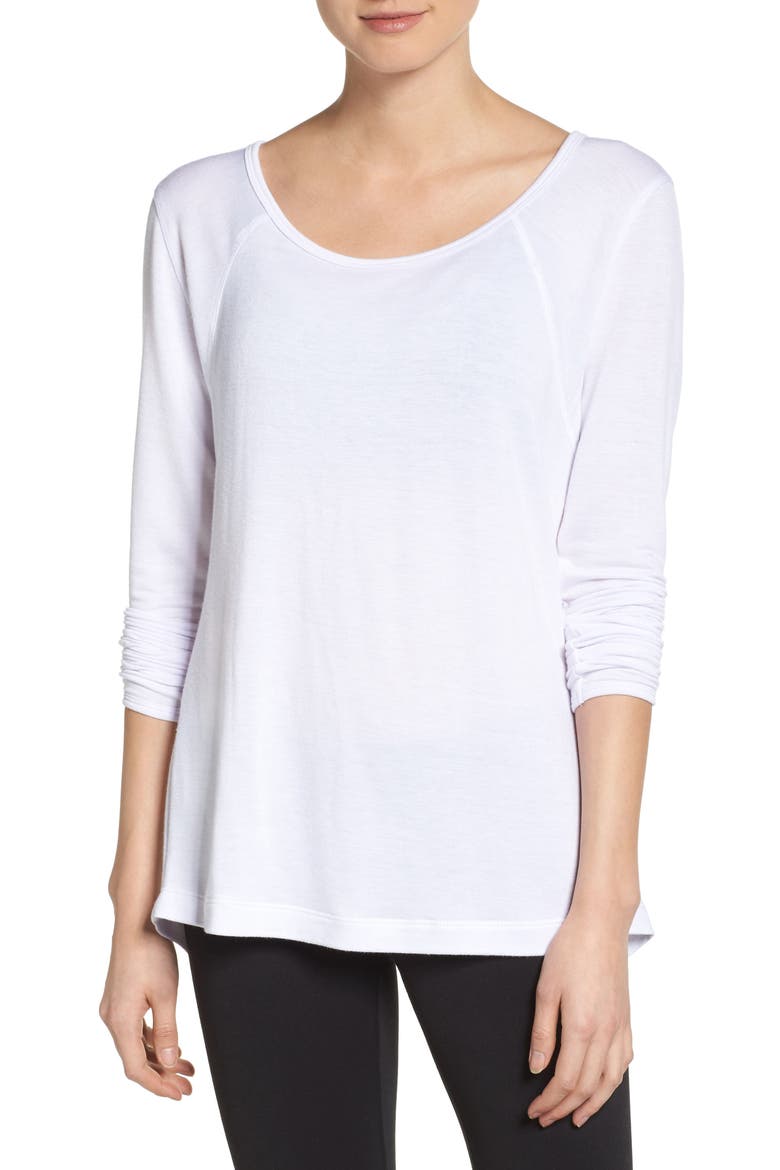Up & Away Pullover, Main, color, WHITE