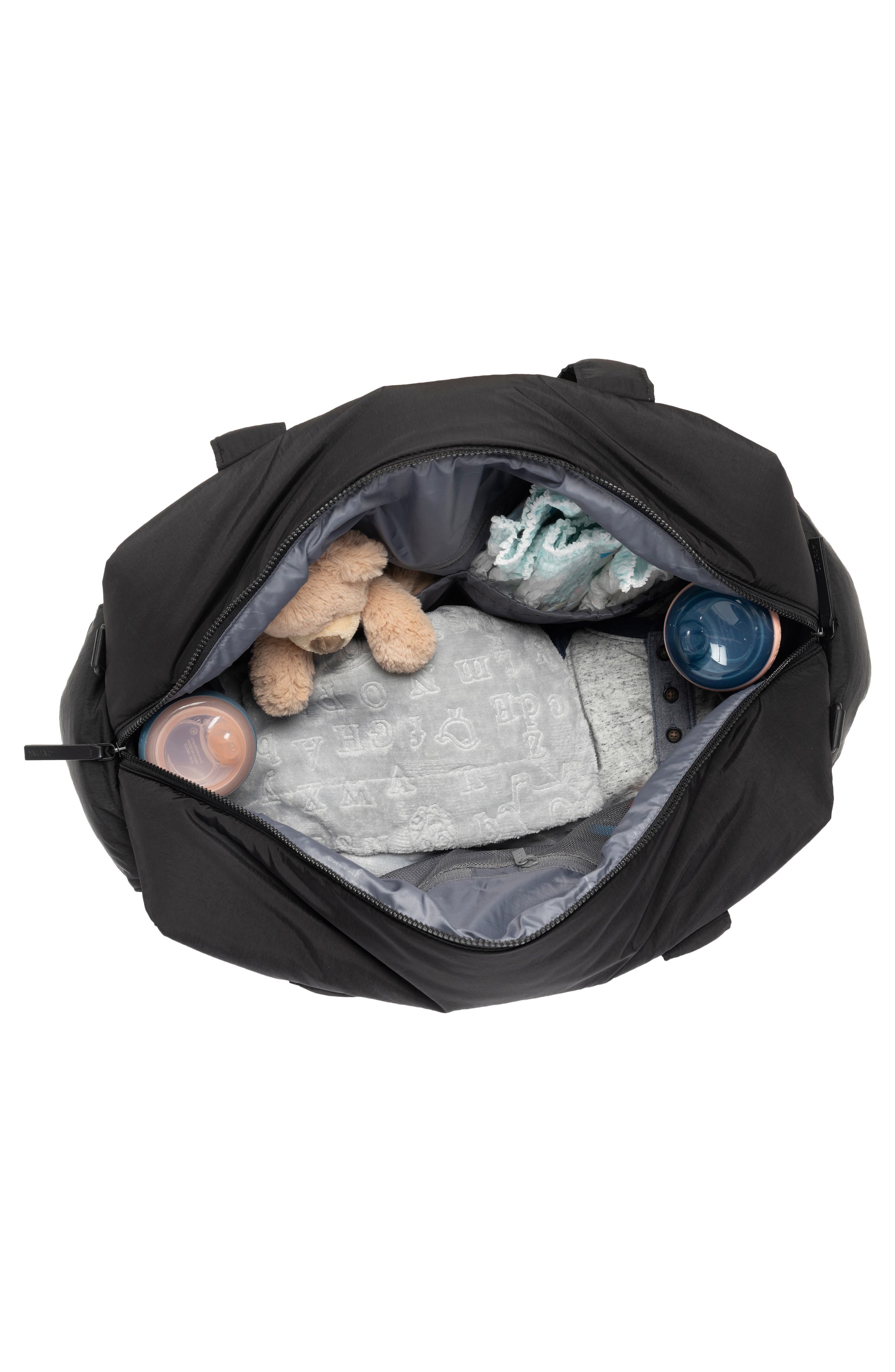 CALPAK Weekender Recycled Nylon Diaper Duffel Bag, Alternate, color, 