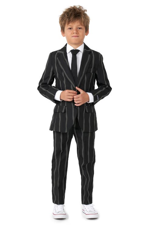Kids' Suitmeister Oversize Pinstripe Two-Piece Suit with Tie (Little Boy & Big Boy)