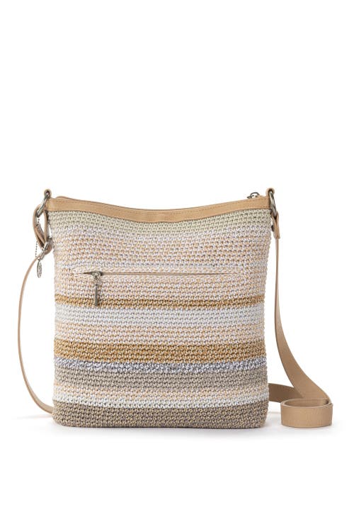 The Sak Lucia Crossbody Bag In Sand Stripe