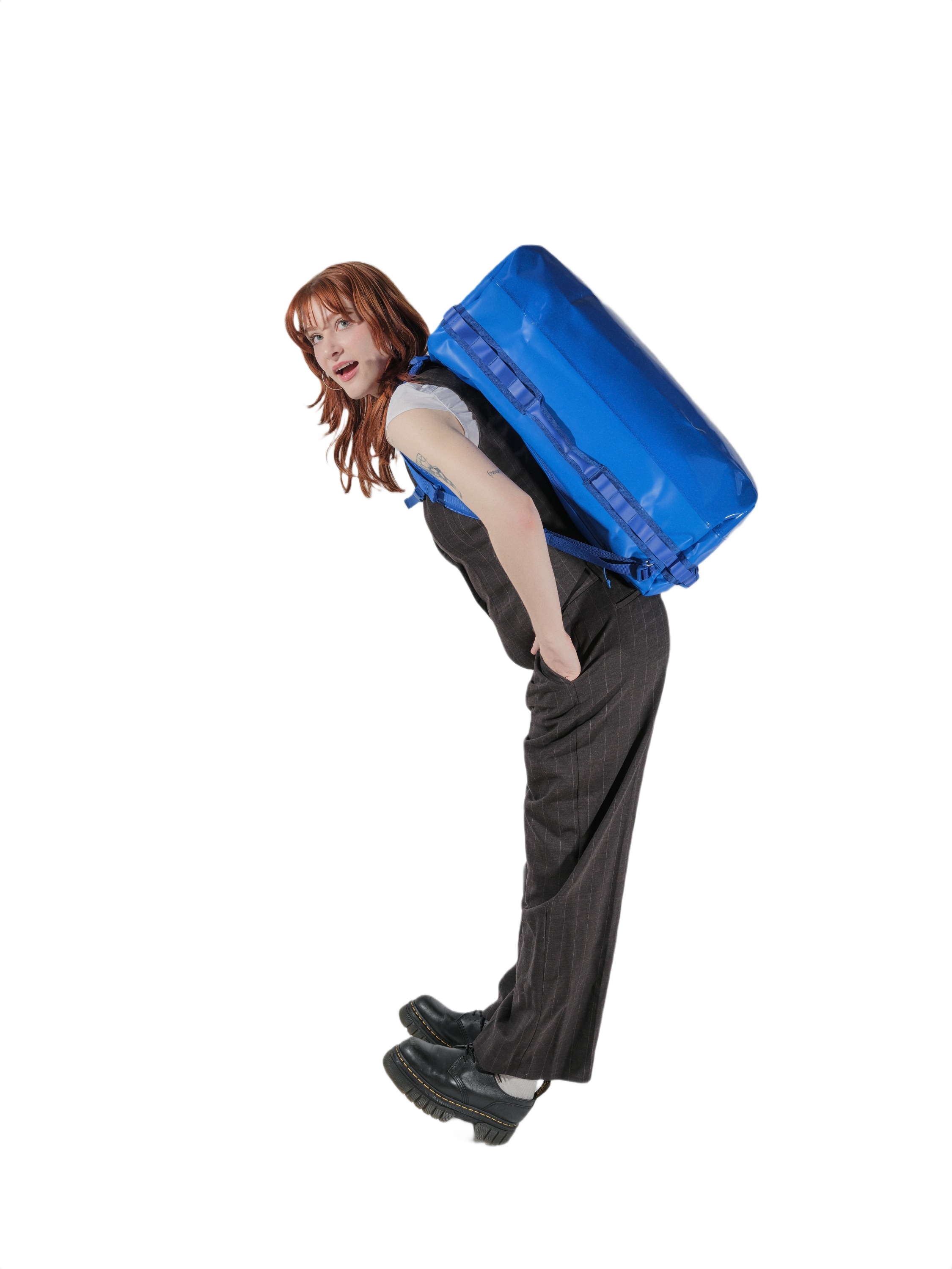 Baboon to the Moon New Go-Bag Duffle Big 60L, Alternate, color, Blue