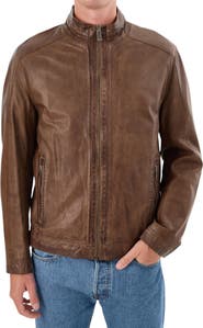 REGENCY Perforated Leather Jacket
