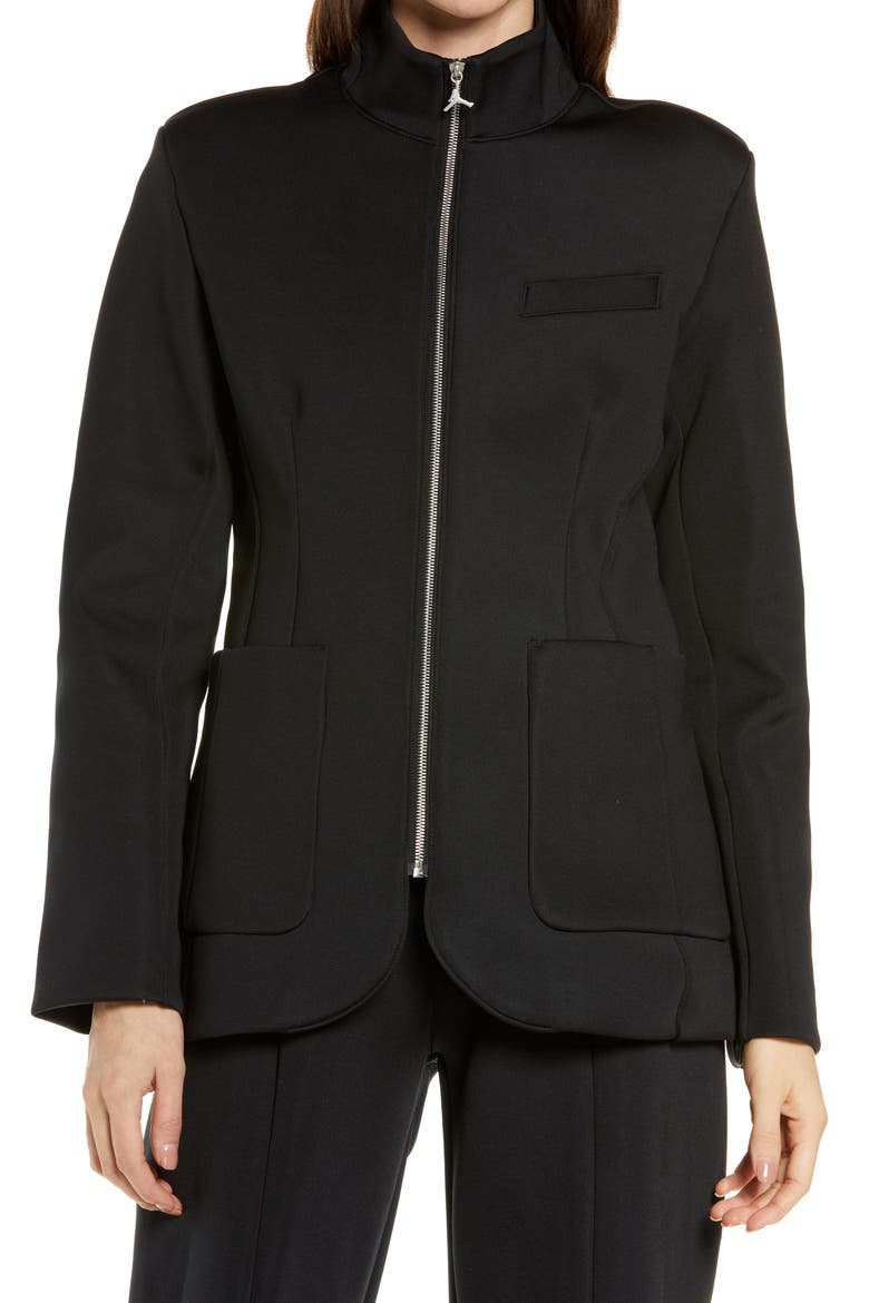 New Classics Capsule Suit Jacket, Alternate, color, BLACK/ BLACK