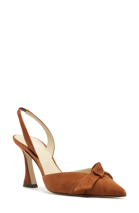 Clarita Pointed Toe Slingback Pump