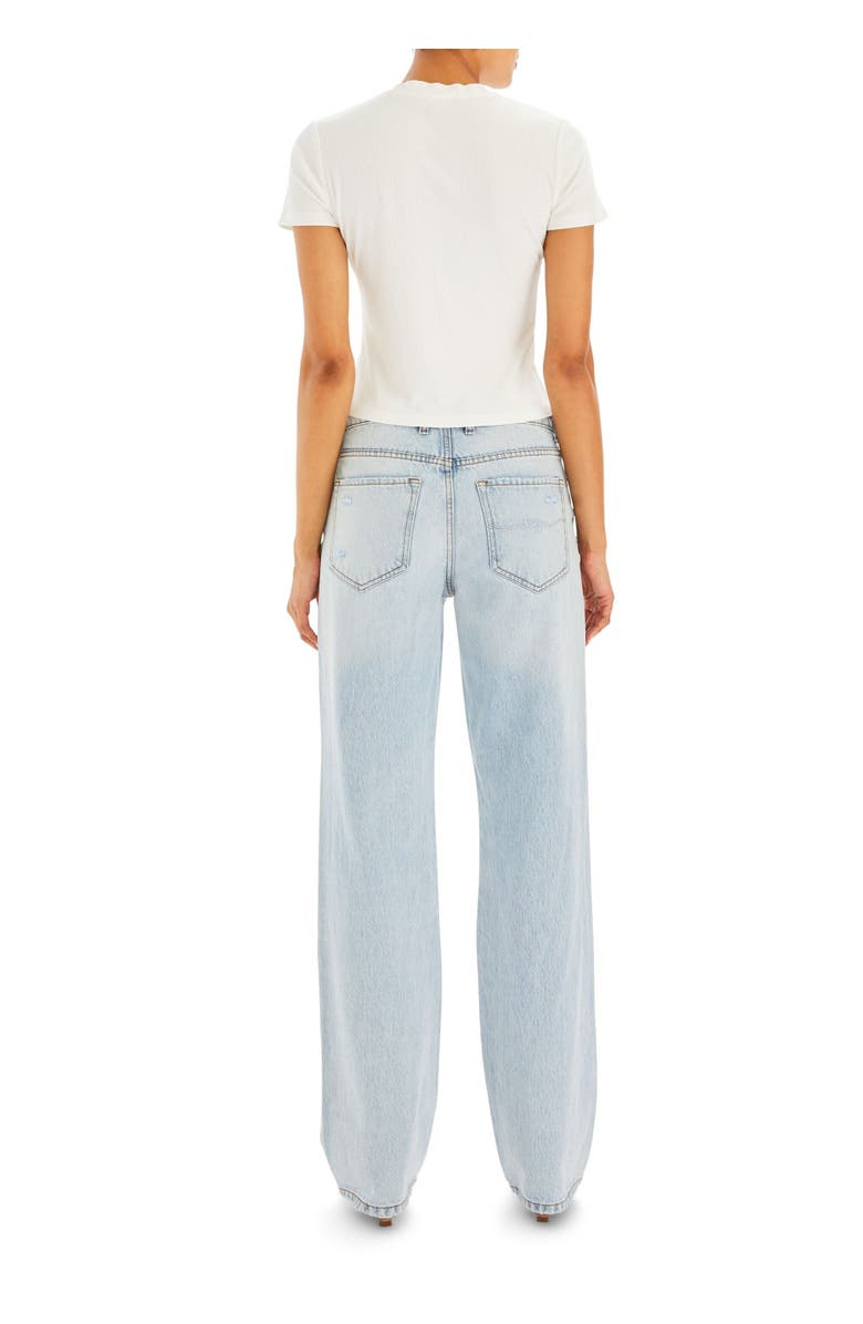 SER.O.YA Kay Ribbed Baby Tee, Alternate, color, 