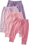 BUTTERBLU Kids' 4-Pack Assorted Joggers