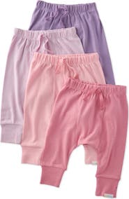 BUTTERBLU Kids' 4-Pack Assorted Joggers