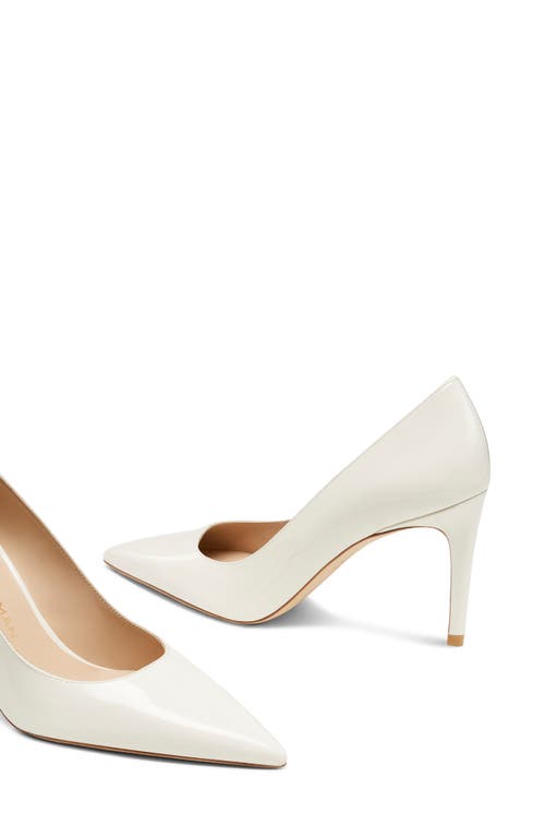Stuart Weitzman Stuart Power 85 Pump In Cream