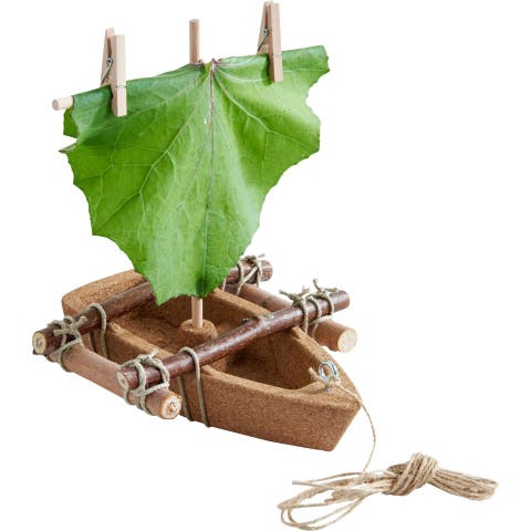 DIY Cork Boat for Kids - Outdoor Toys for Kids 6 and up, STEM Craft Kit and Building Toys, Ideal 6 Year Old Birthday Gift