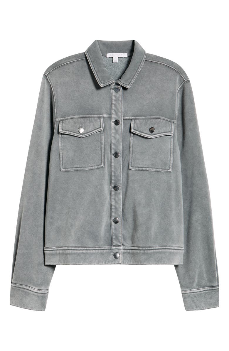 Threads 4 Thought Abbey Mineral Wash Organic Cotton Blend Shirt, Alternate, color, Black