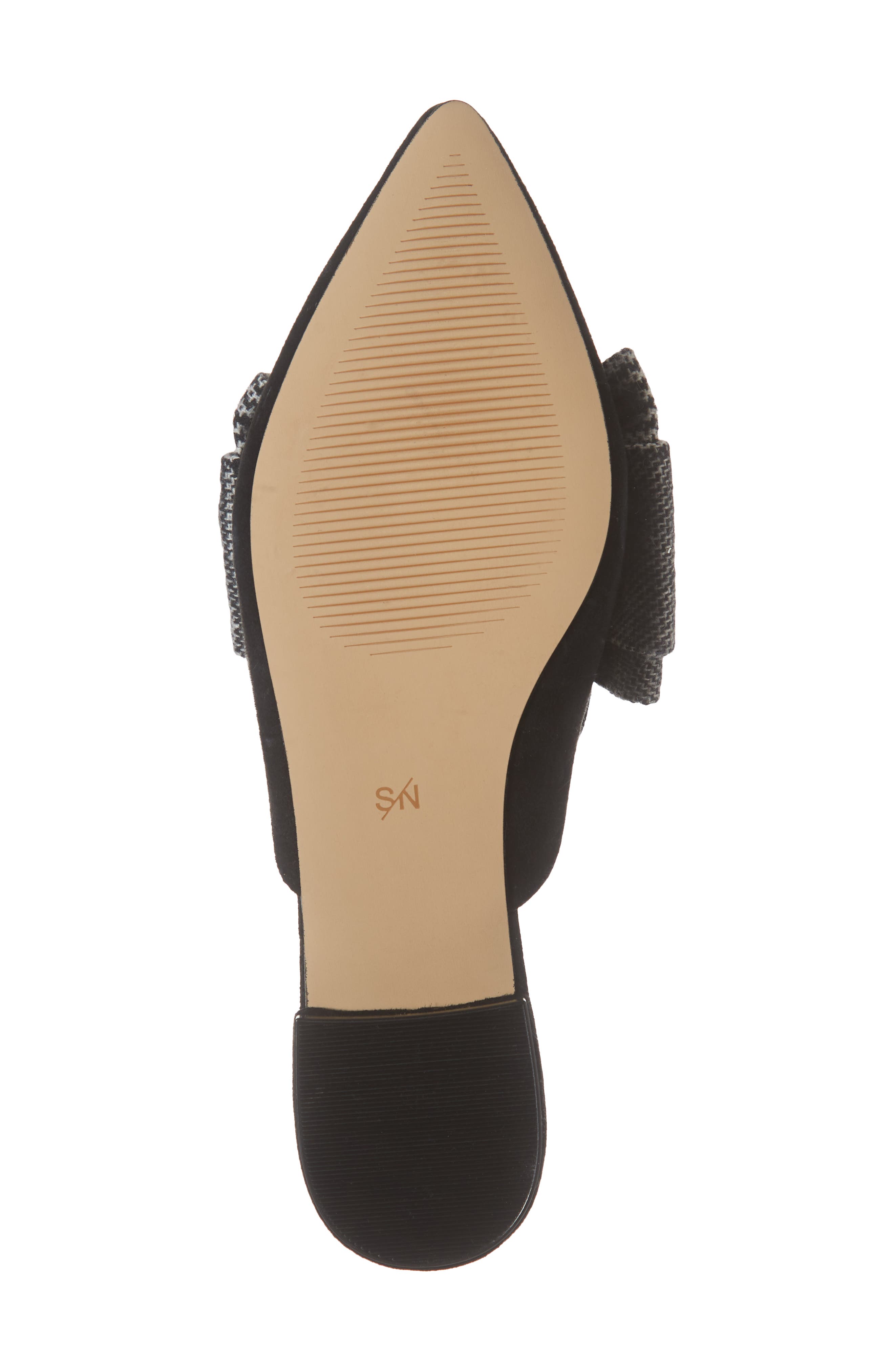 Something Navy Avenue Bow Mule, Alternate, color, 