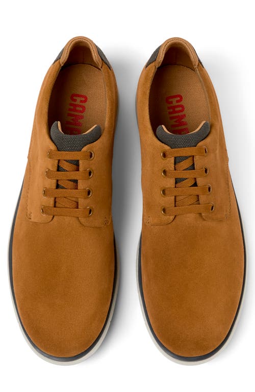 Camper Smith Plain Toe Derby In Brown