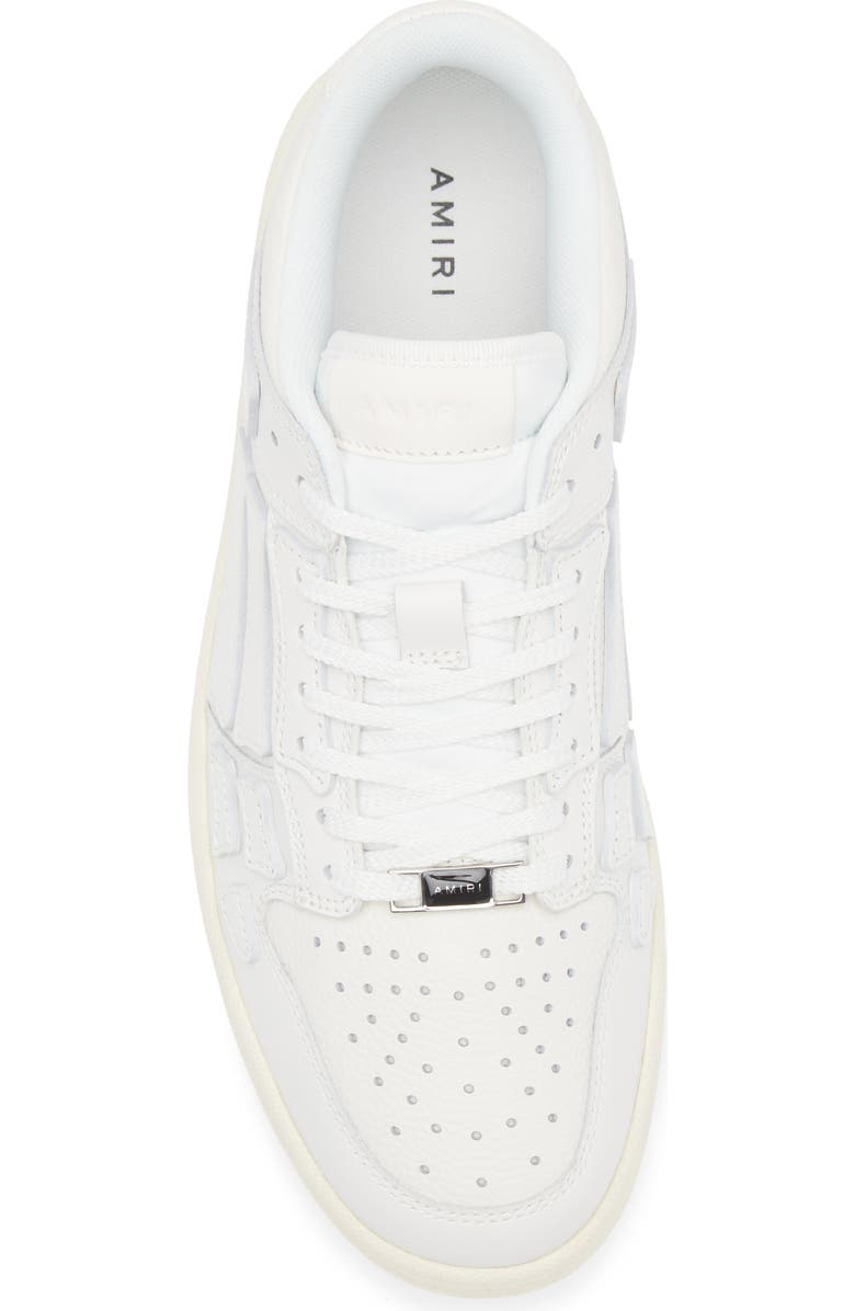 AMIRI Skeleton Low Top Sneaker, Alternate, color, White/ White/ Vintage