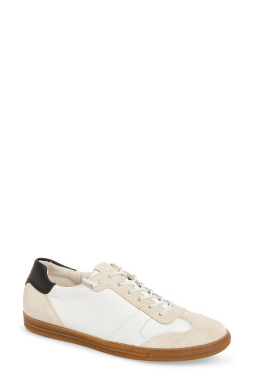 Paul Green Alison Sneaker In Ivory White Combo