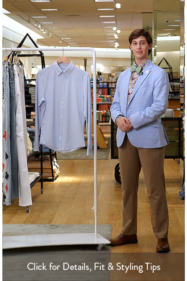 Commuter Slim Fit Performance Button-Up Shirt video