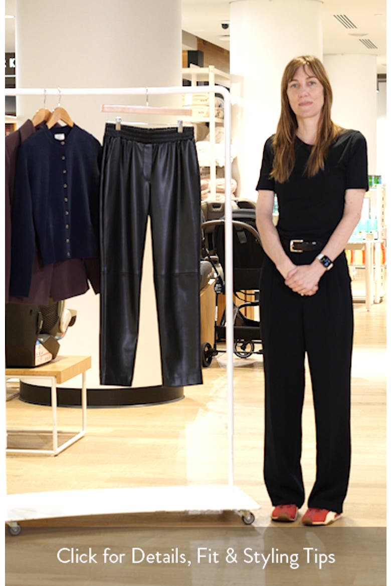 Madelyn Faux Leather Pants video