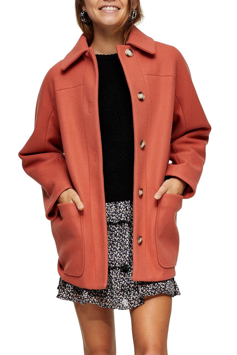 Oregon Car Coat, Main, color, RUST
