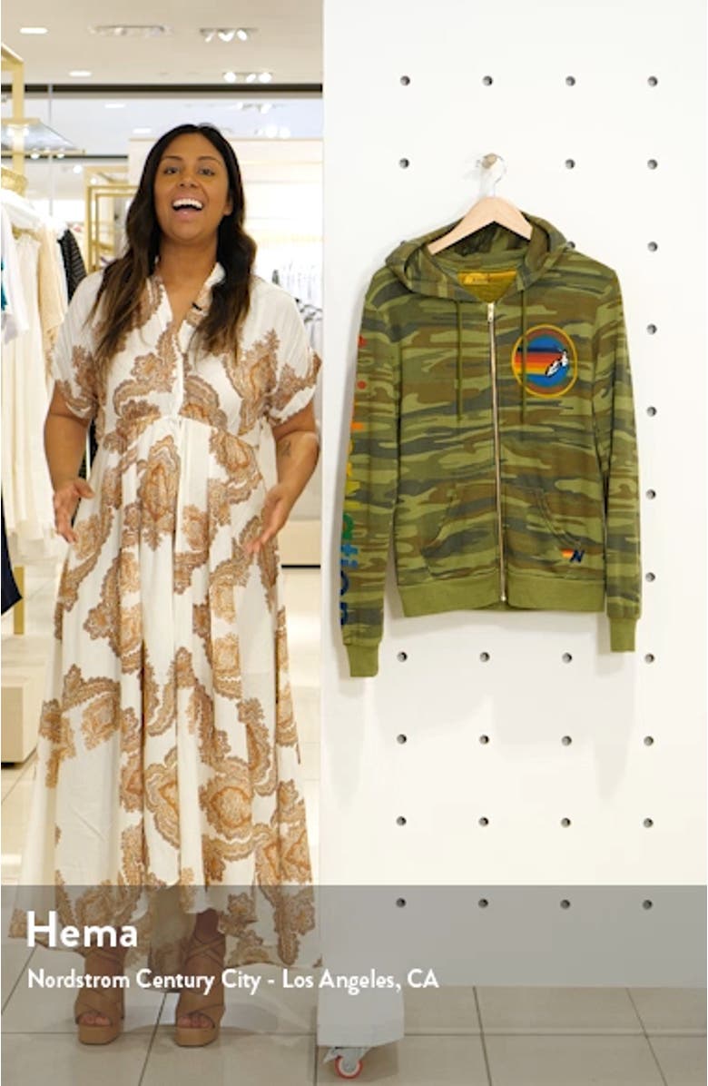 Women's Zip Hoodie, sales video thumbnail