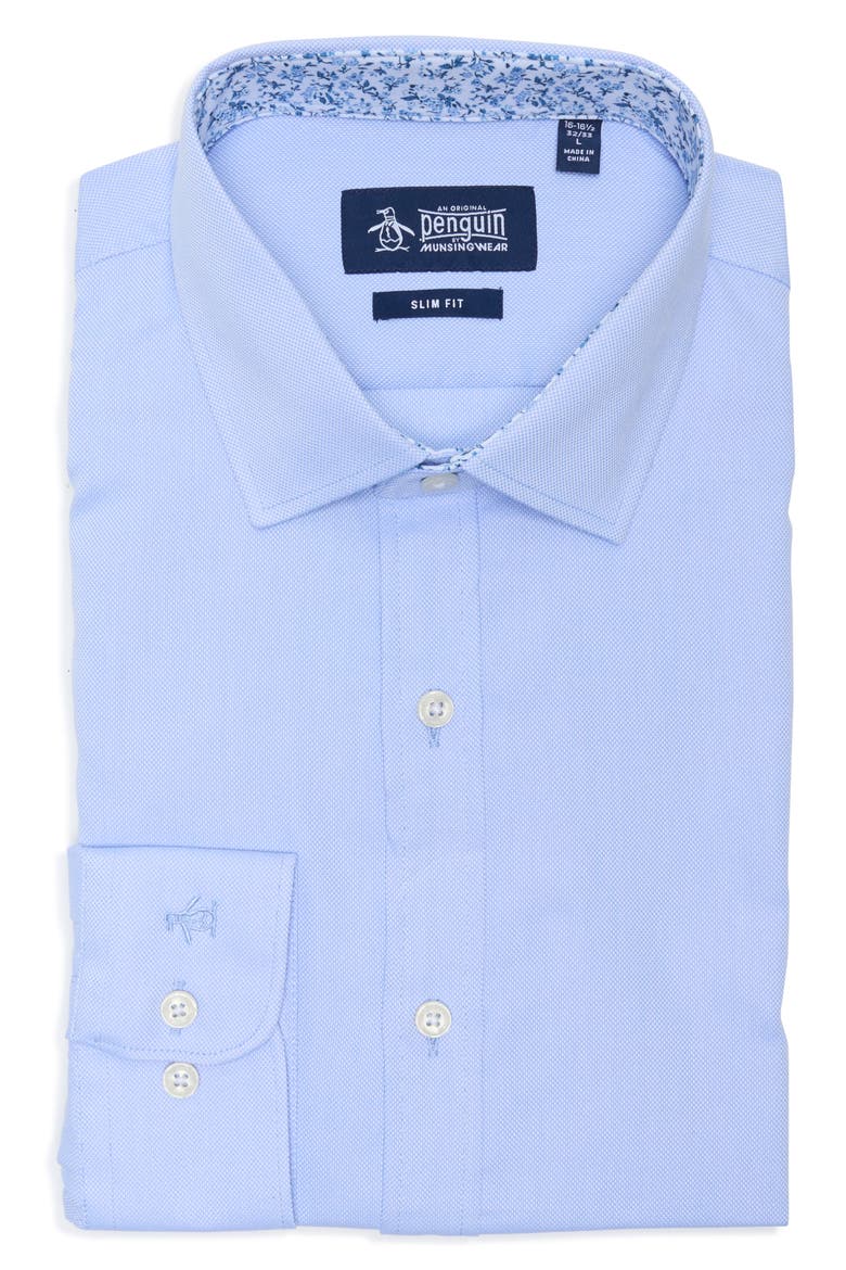 Royal Oxford Slim Fit Dress Shirt, Alternate, color, LT.BLUE