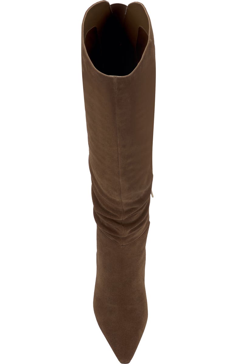 Jessica Simpson Emetta Pointed Toe Over the Knee Boot, Alternate, color, Maple Oil Suede