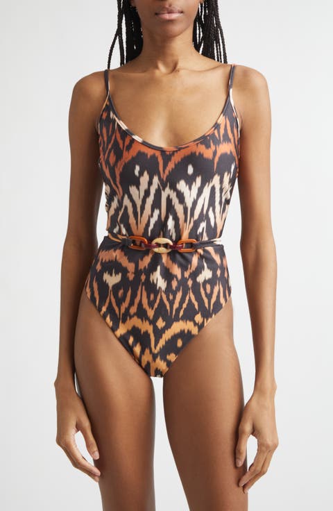 Aster Belted One-Piece Swimsuit