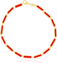 The Lovery Fine Jewelry Coral Bar Bracelet