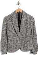 Amanda & Chelsea Scrunch Sleeve Bouclé Blazer