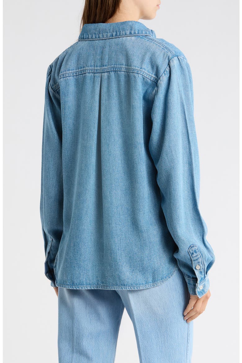 Dina Denim Button-Up Shirt, Alternate, color, HELEN
