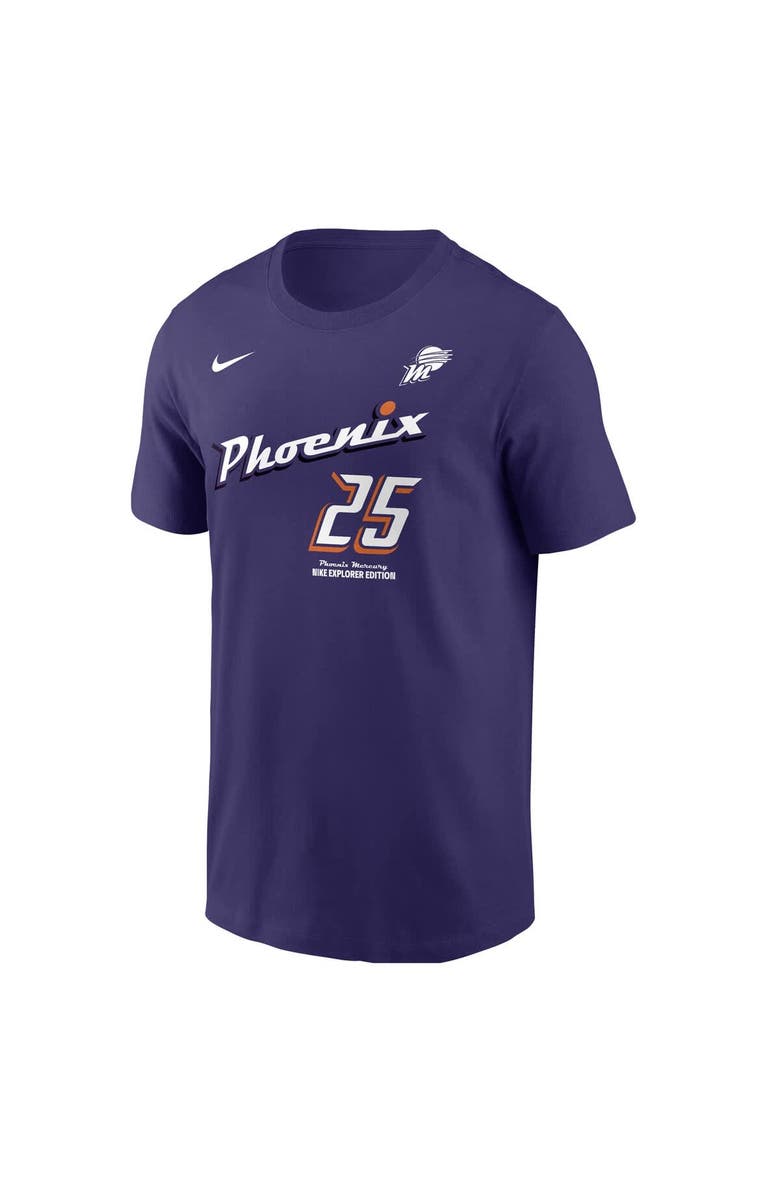 Nike Men's Nike Alyssa Thomas Purple Phoenix Mercury Explorer Edition Name & Number T-Shirt, Alternate, color, 