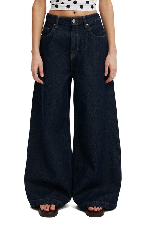 Cotton On Women's 91 Wide Jean in Shutter Blue 