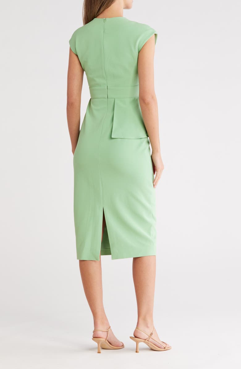 LK Bennett Mia Sheath Dress, Alternate, color, Green
