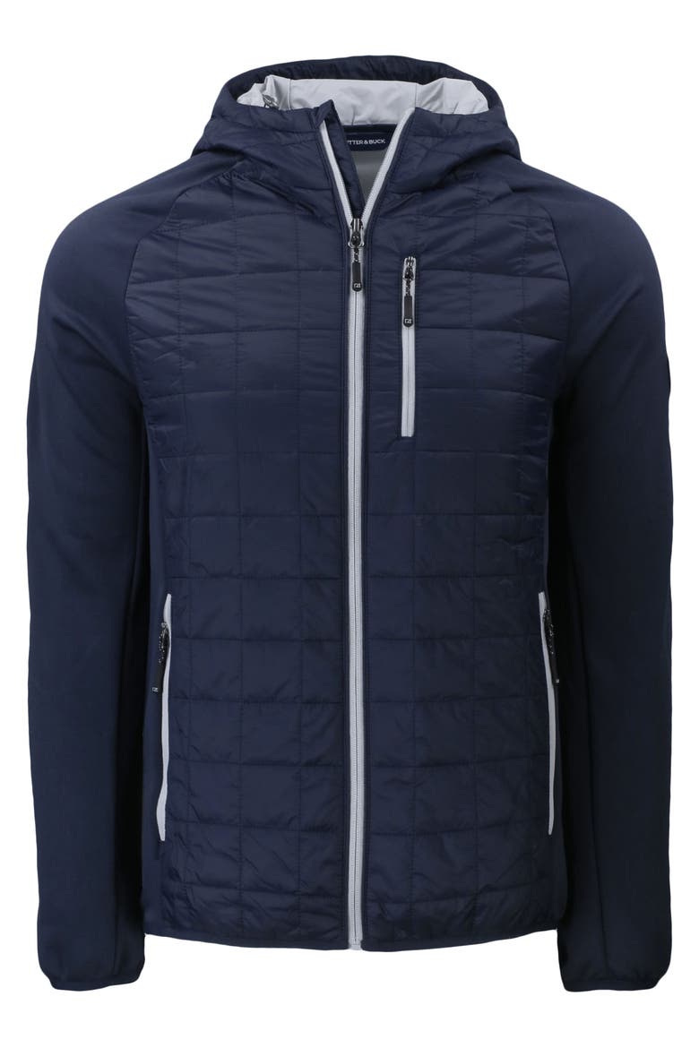 Rainier PrimaLoft® Hybrid Jacket, Main, color, DARK NAVY