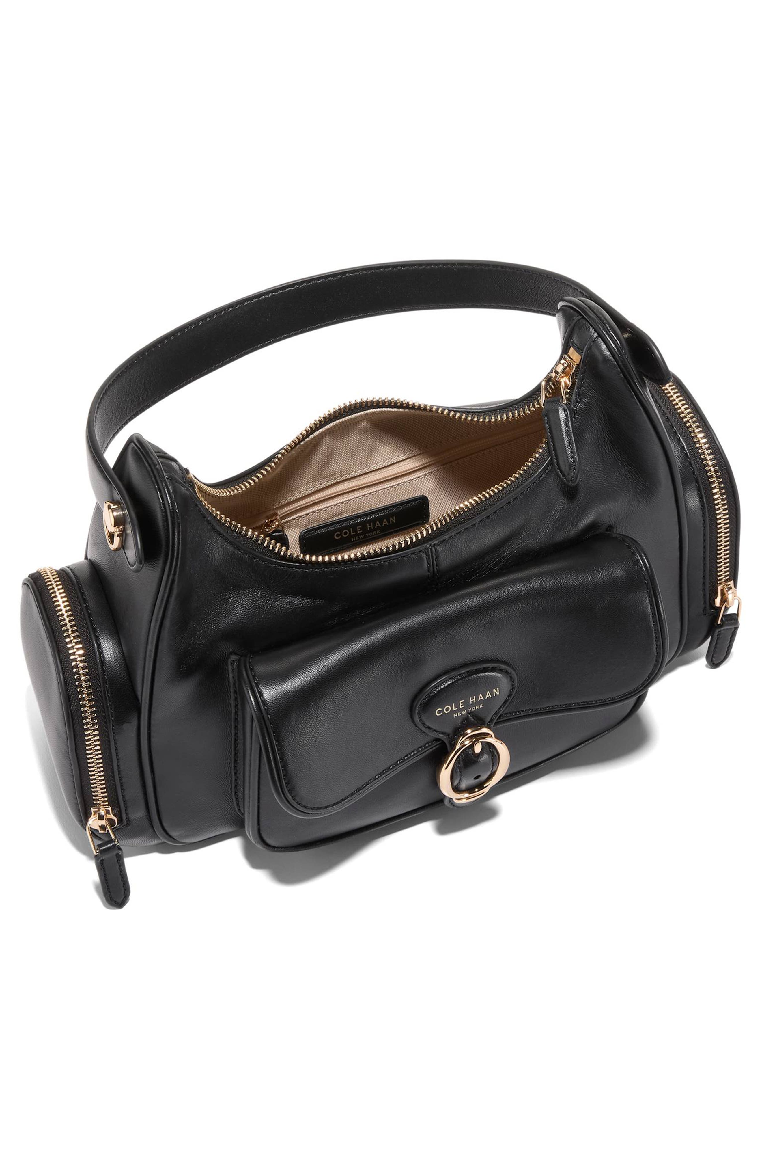 Cole Haan Alexandria Shoulder Bag, Alternate, color, Black