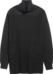 Homme Plissé Issey Miyake Monthly Colors October Pleated Turtleneck Top