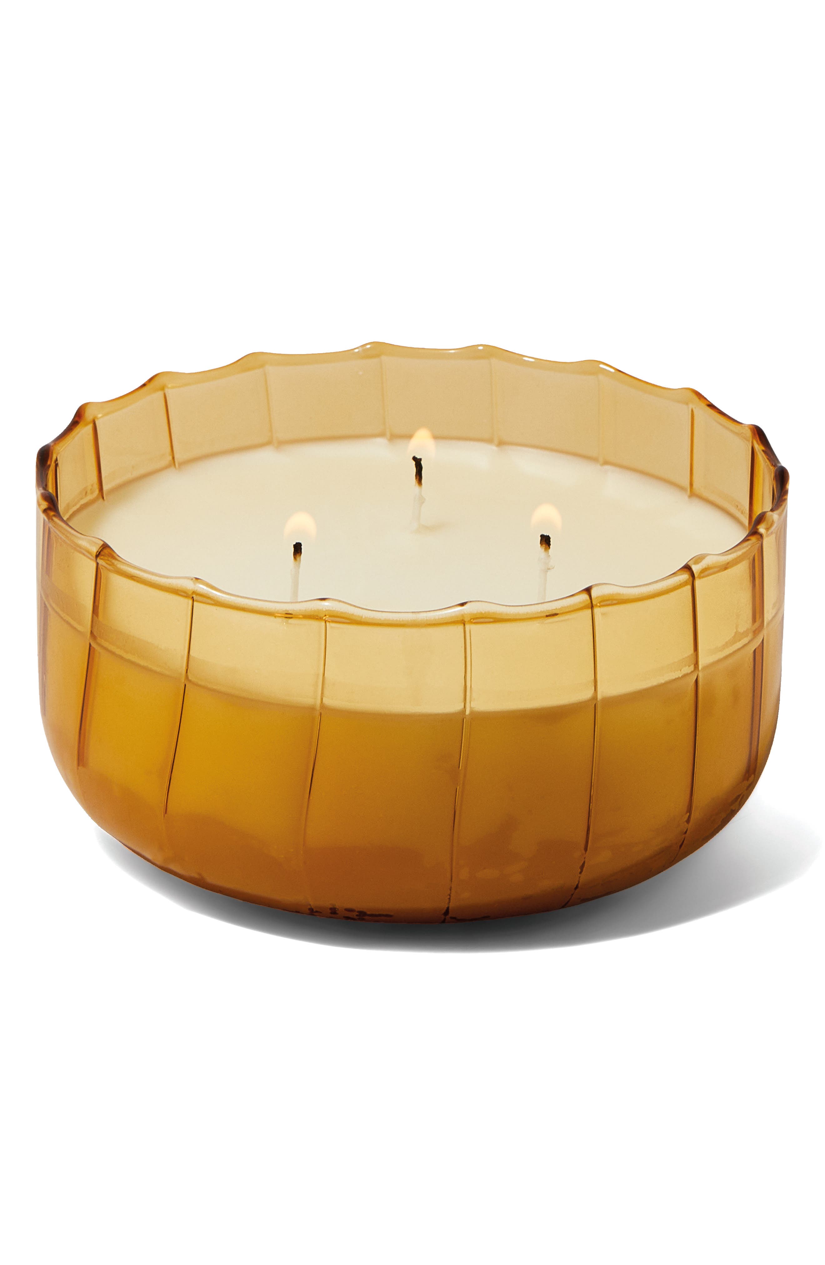 Paddywax 3-wick Candle In Yellow
