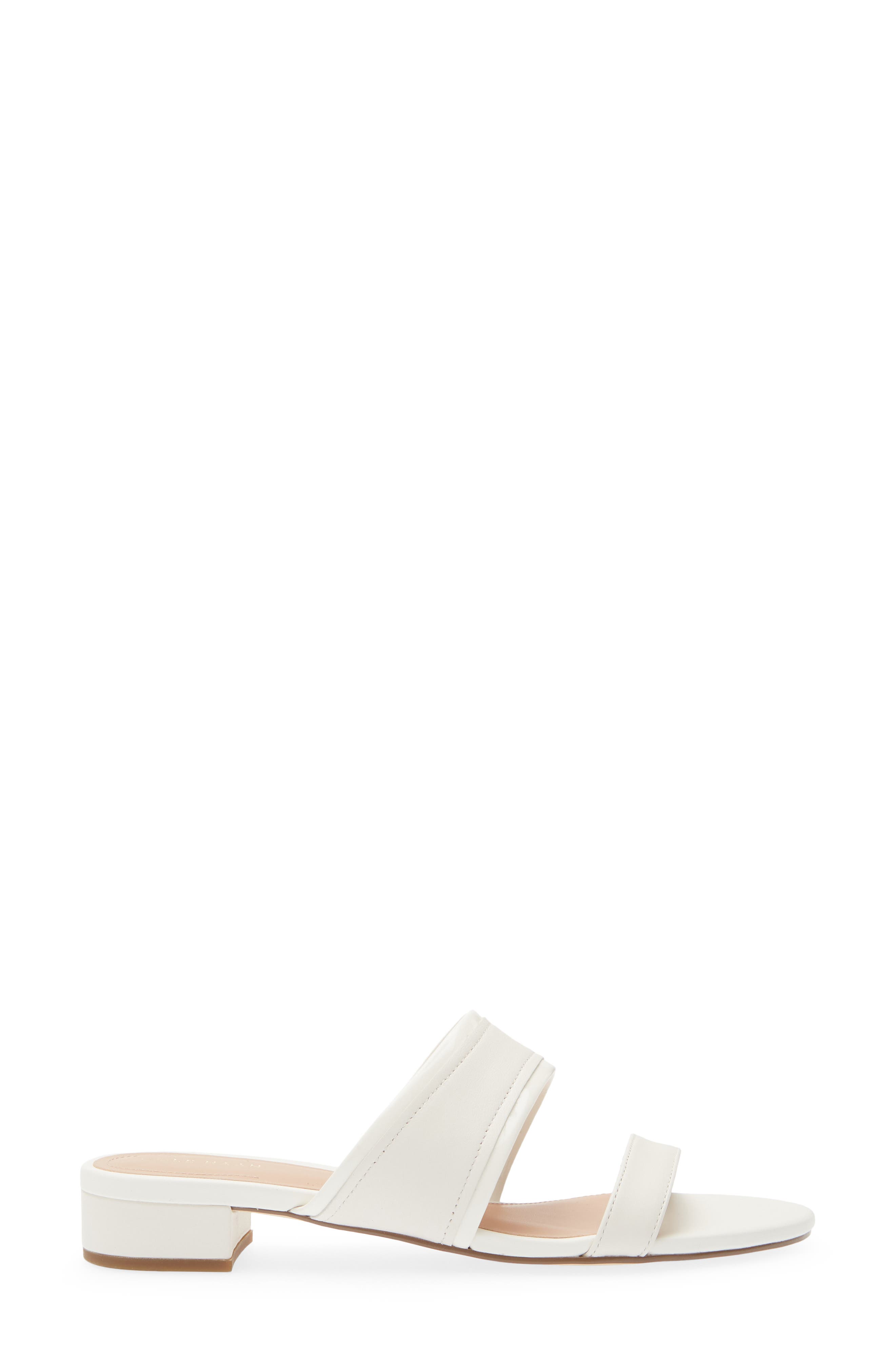 Fionna Wave Double Band Slide Sandals, Alternate, color, CH POWDER LEATHER