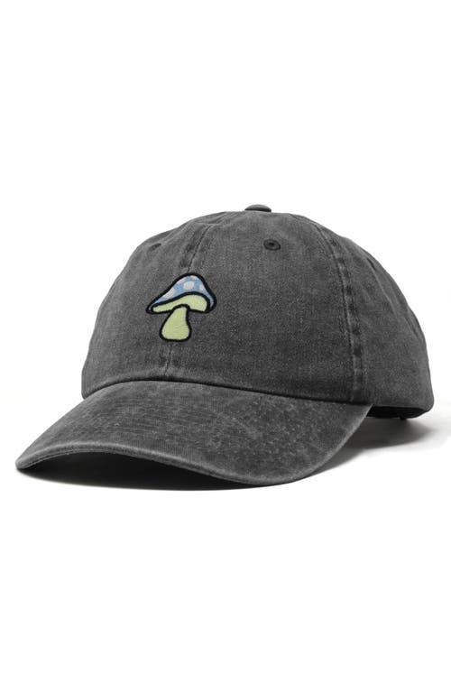 Dalix Mushroom Hat In Washed Black