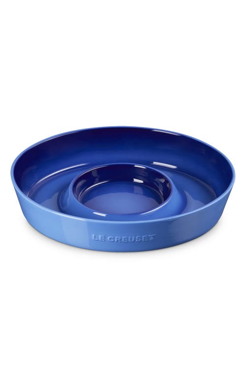 Le Creuset Oval Stoneware Chip & Dip Platter In Marseille
