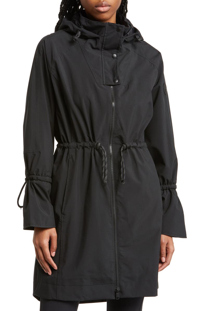 Lole Piper Waterproof Oversize Rain Jacket, Alternate, color, Black Beauty