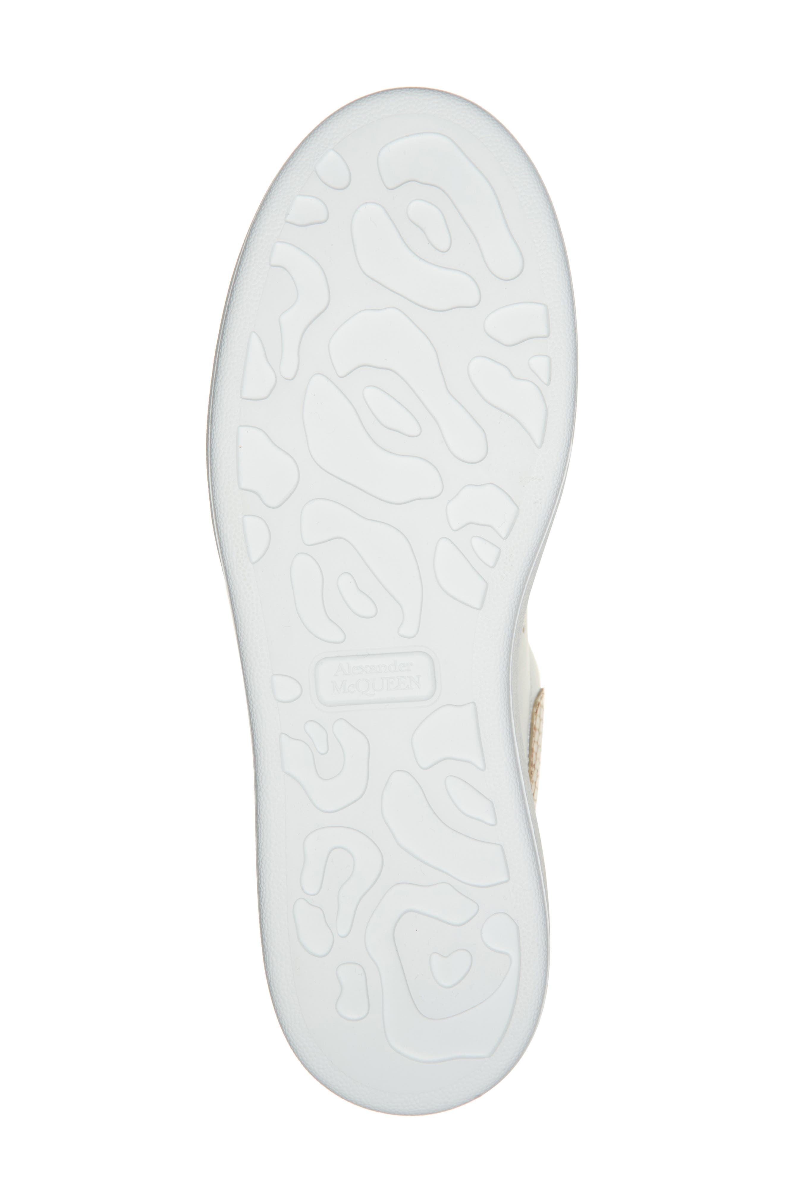 McQueen Oversized Sneaker, Alternate, color, White/ Brown Multicolor