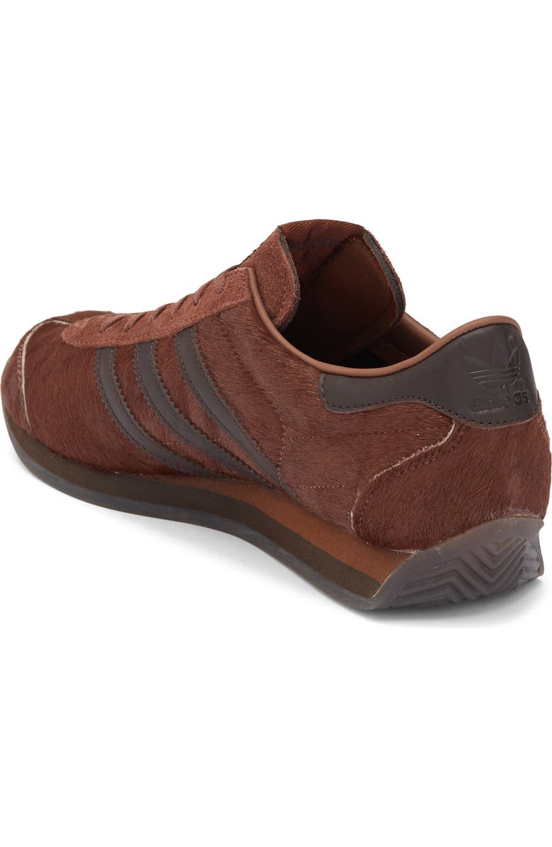 adidas Country Japan Shoe, Alternate, color, Brown/Dark Brown/Gold Metallic