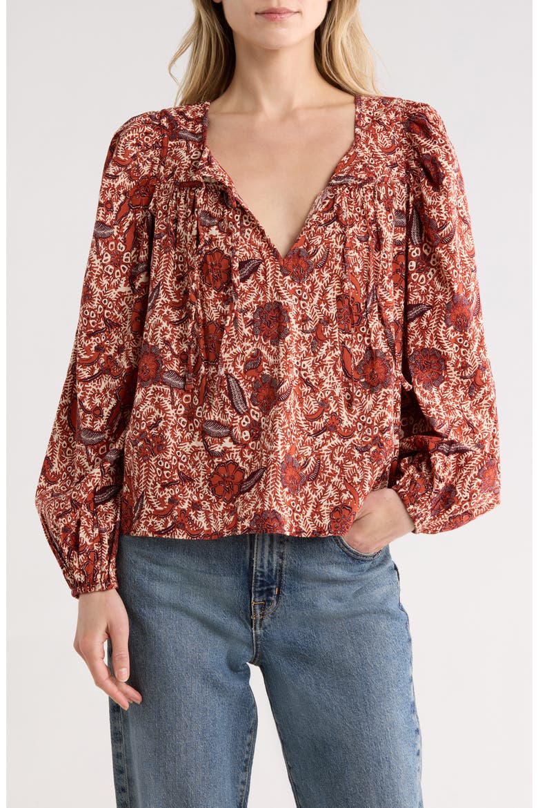 Issa Top, Main, color, BRICK