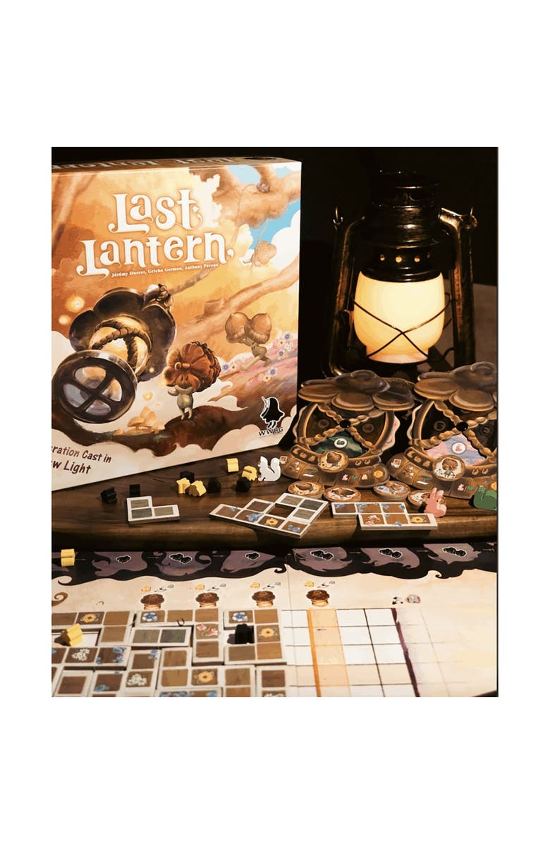Wonderful World Board Games Last Lantern, Co Operative Tile Laying Board Game, Alternate, color, Multicolored