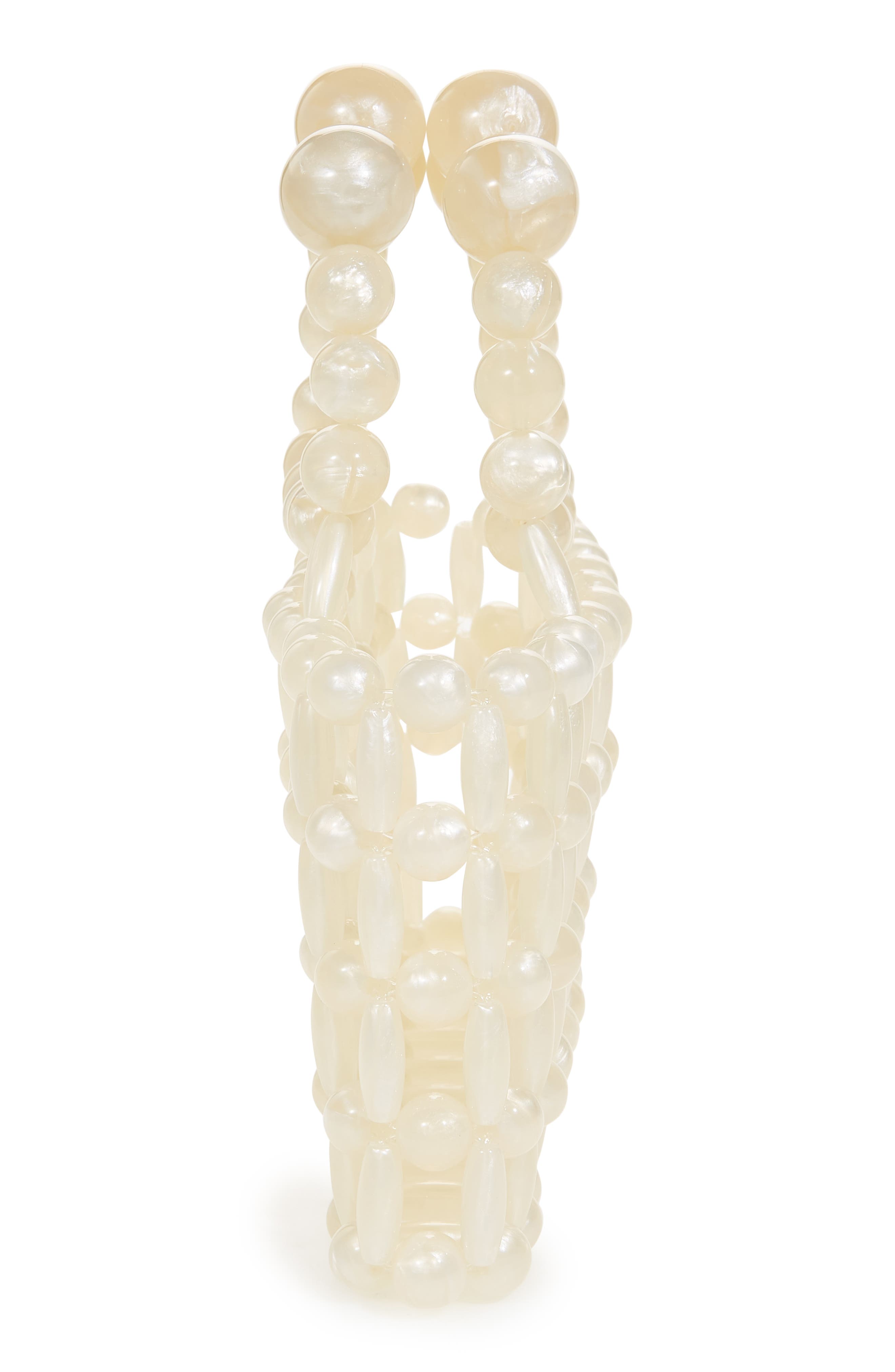 Cult Gaia Cora Beaded Handbag, Alternate, color, 