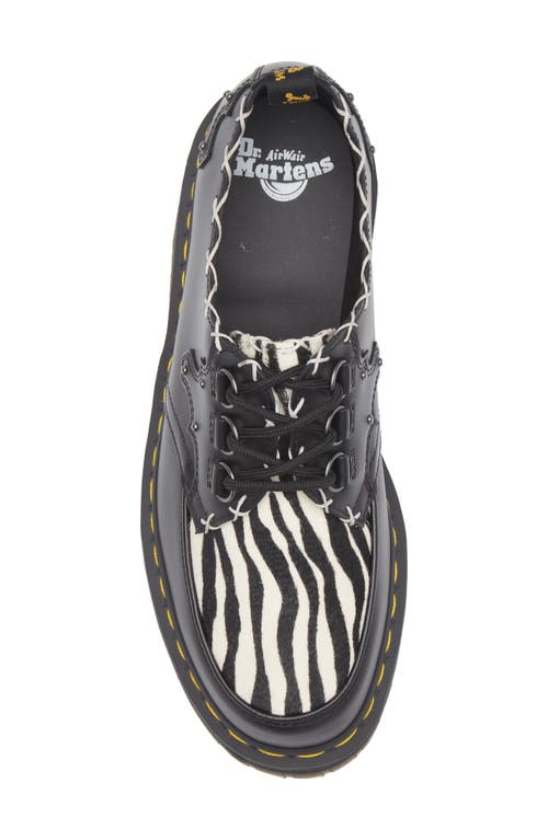 Dr. Martens' Dr. Martens Ramsey Quad Creeper In Black/zebra