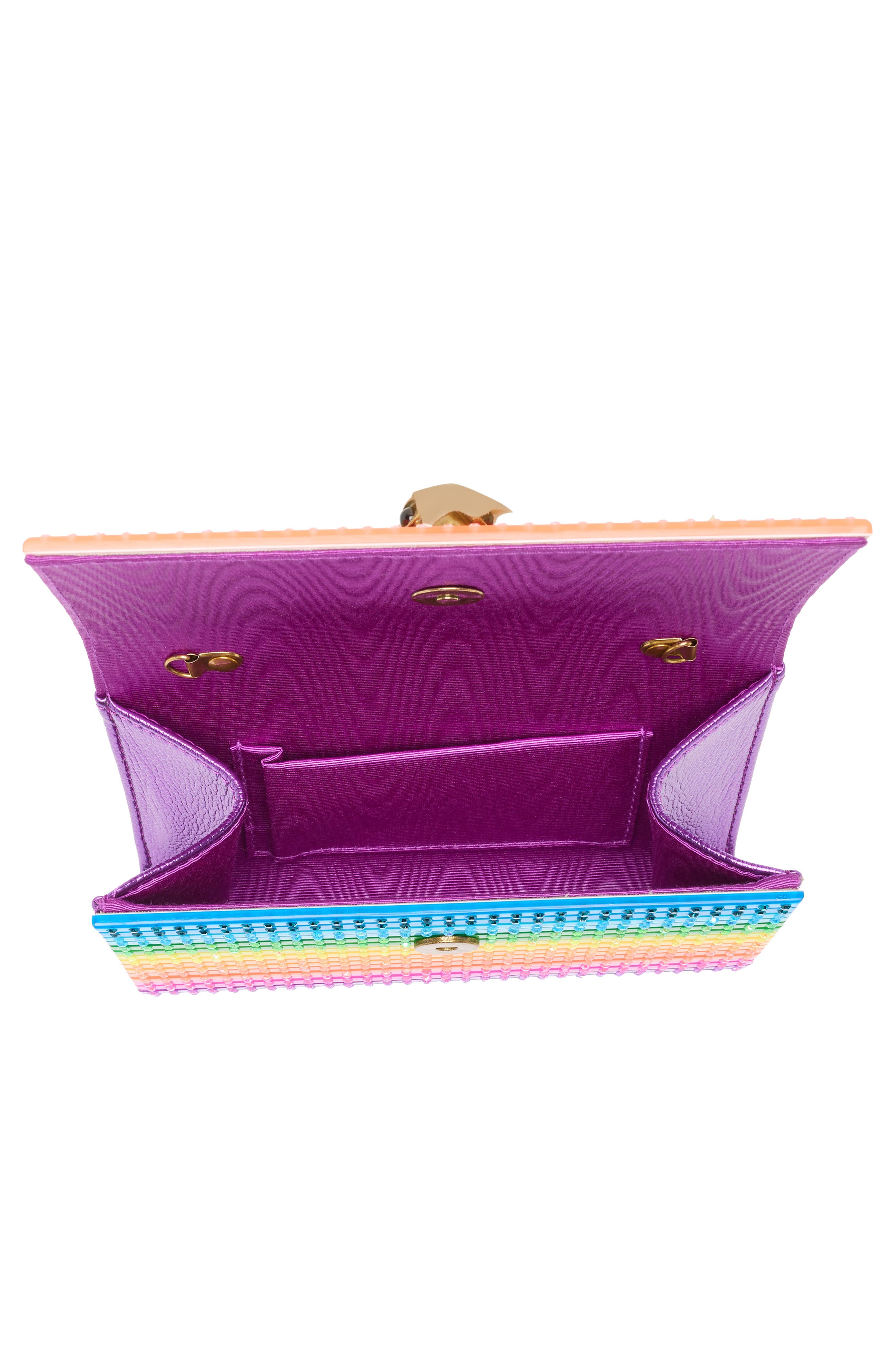 Kurt Geiger London Party Eagle Clutch, Alternate, color, 